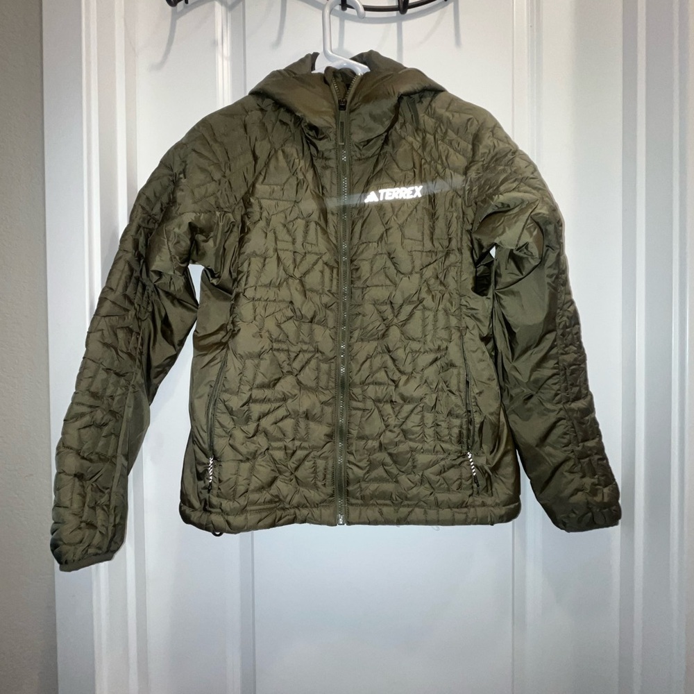 Adidas Terrex Xperior PrimaLoft Loose Fill Insulated Hooded Jacket
